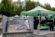 Rallye Český Krumlov: Přejímky, servis, shakedown